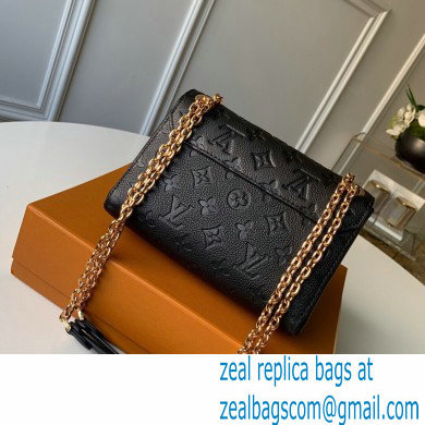 Louis Vuitton Monogram Empreinte Vavin BB Bag M44550 Black