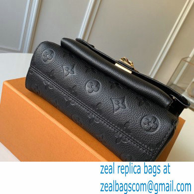 Louis Vuitton Monogram Empreinte Vavin BB Bag M44550 Black - Click Image to Close