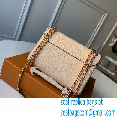 Louis Vuitton Monogram Empreinte Vavin BB Bag M44553 Creme