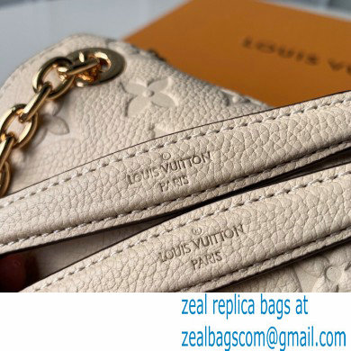 Louis Vuitton Monogram Empreinte Vavin BB Bag M44553 Creme