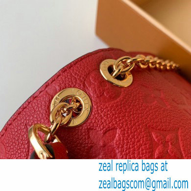 Louis Vuitton Monogram Empreinte Vavin BB Bag M44554 Scarlett Red