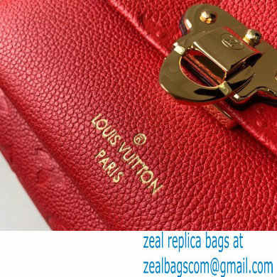 Louis Vuitton Monogram Empreinte Vavin BB Bag M44554 Scarlett Red