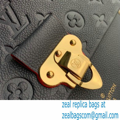 Louis Vuitton Monogram Empreinte Vavin MM Bag M43925 Marine Rouge