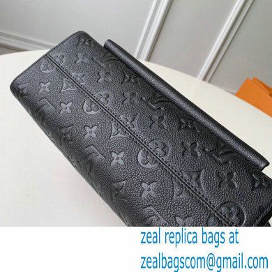 Louis Vuitton Monogram Empreinte Vavin MM Bag M44150 Black - Click Image to Close