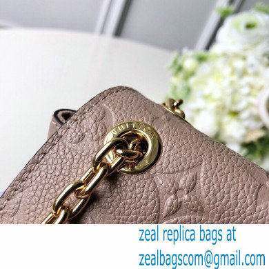 Louis Vuitton Monogram Empreinte Vavin PM Bag M43931 Vison Beige