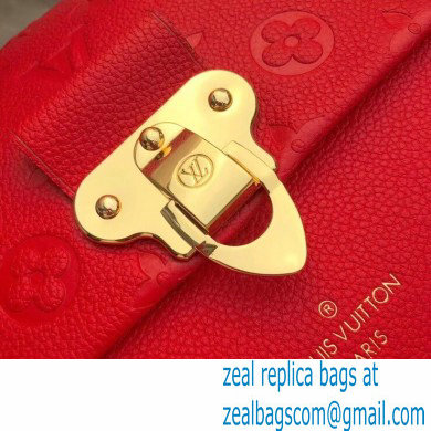 Louis Vuitton Monogram Empreinte Vavin PM Bag M43936 Scarlett Red - Click Image to Close