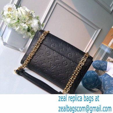 Louis Vuitton Monogram Empreinte Vavin PM Bag M44151 Black