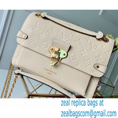 Louis Vuitton Monogram Empreinte Vavin PM Bag M44523 Creme - Click Image to Close