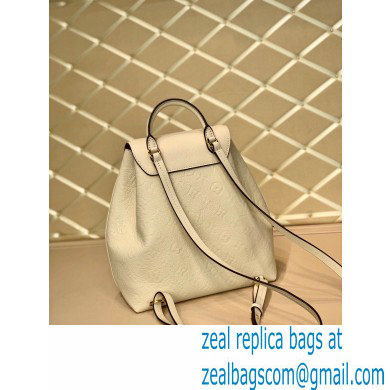 Louis Vuitton Montsouris Backpack Bag M45397 Cream 2020