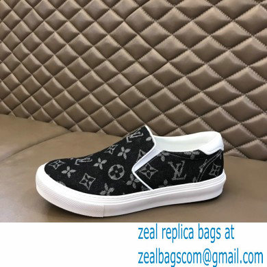 Louis Vuitton Trocadero Men's Slip-On Sneakers Top Quality 01