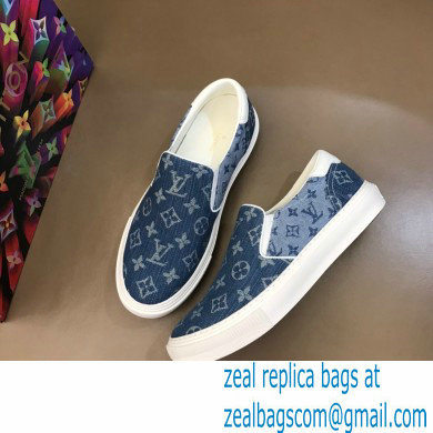 Louis Vuitton Trocadero Men's Slip-On Sneakers Top Quality 02