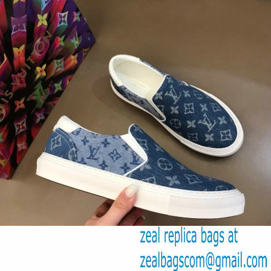 Louis Vuitton Trocadero Men's Slip-On Sneakers Top Quality 02