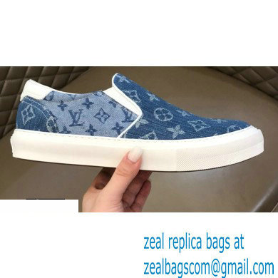 Louis Vuitton Trocadero Men's Slip-On Sneakers Top Quality 02