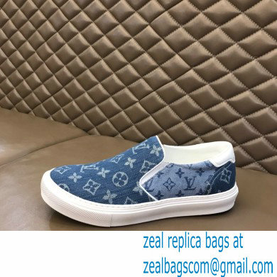 Louis Vuitton Trocadero Men's Slip-On Sneakers Top Quality 02