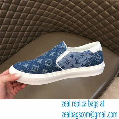 Louis Vuitton Trocadero Men's Slip-On Sneakers Top Quality 02