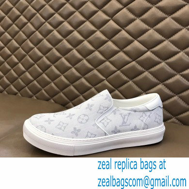 Louis Vuitton Trocadero Men's Slip-On Sneakers Top Quality 03