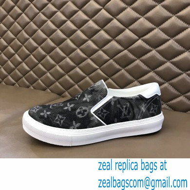 Louis Vuitton Trocadero Men's Slip-On Sneakers Top Quality 05