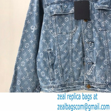 Louis Vuitton x Supreme Monogram Denim Jacket 2020 - Click Image to Close