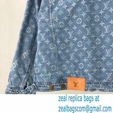 Louis Vuitton x Supreme Monogram Denim Jacket 2020