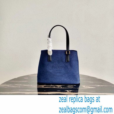 Prada Denim Tote Bag 1BG356 2020 - Click Image to Close