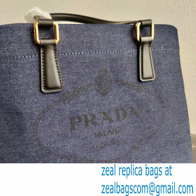 Prada Denim Tote Bag 1BG356 2020 - Click Image to Close