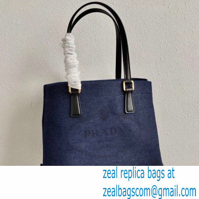 Prada Denim Tote Bag 1BG356 2020 - Click Image to Close