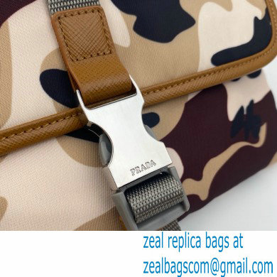 Prada Nylon Pouch Clutch Bag 2VH011 Camo 2020