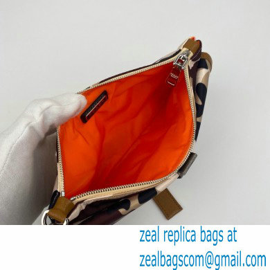 Prada Nylon Pouch Clutch Bag 2VH011 Camo 2020