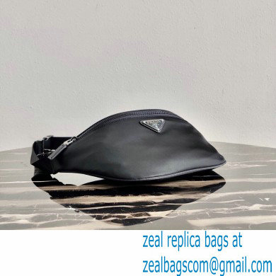 Prada Re-Nylon and Saffiano Leather Belt Bag 2VL033 Black 2020