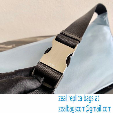 Prada Re-Nylon and Saffiano Leather Belt Bag 2VL033 Light Blue 2020