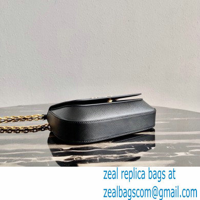 Prada Saffiano Leather Shoulder Bag 1BD275 Black 2020 - Click Image to Close