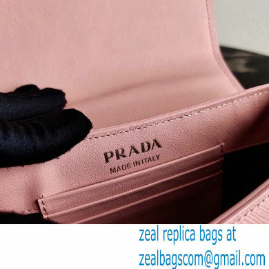 Prada Saffiano Leather Shoulder Bag 1BD275 Pink 2020 - Click Image to Close