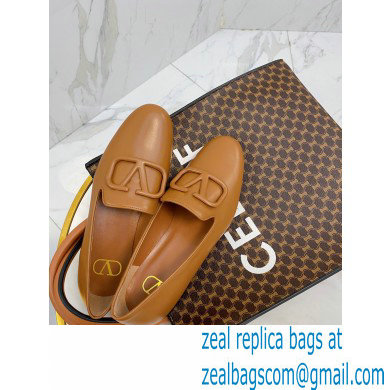 Valentino Vlogo Loafers Calfskin Brown 2020