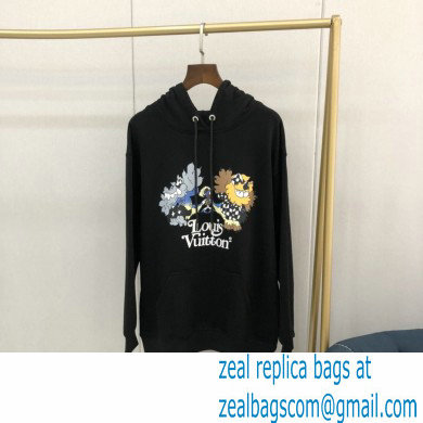 louis vuitton lions and birds sweatshirt black 2020 - Click Image to Close
