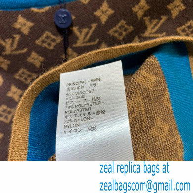 louis vuitton monogram knitted T-shirt 2020