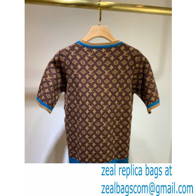 louis vuitton monogram knitted T-shirt 2020 - Click Image to Close