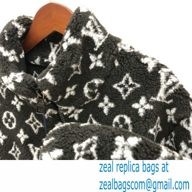 louis vuitton monogram shearling coat 2020 - Click Image to Close