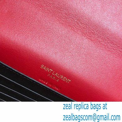 saint laurent Kate belt bag in smooth leather 534395 red/gold - Click Image to Close