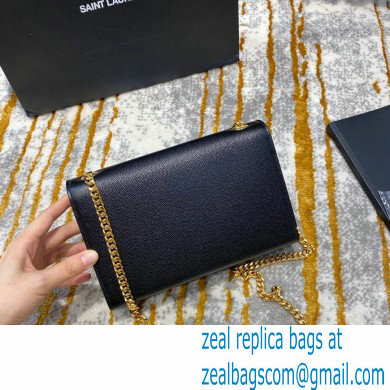 saint laurent Kate small bag in caviar leather 469390 black/gold