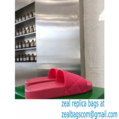 Bottega Veneta BV SLIDER Rubber Slides Sandals LOLLIPOP Pink 2020