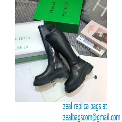 Bottega Veneta BV Tire Half Boots All Black 2020