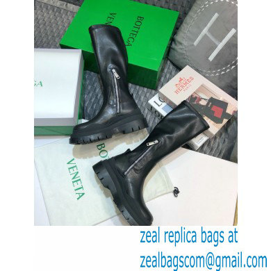 Bottega Veneta BV Tire Half Boots All Black 2020
