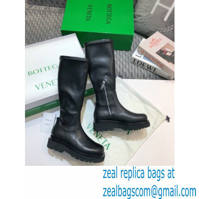 Bottega Veneta BV Tire Half Boots Black 2020 - Click Image to Close