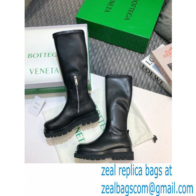 Bottega Veneta BV Tire Half Boots Black 2020