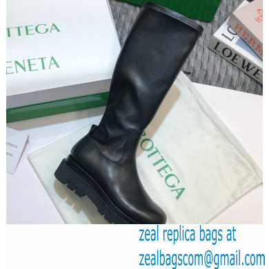 Bottega Veneta BV Tire Half Boots Black 2020