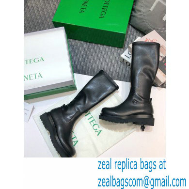 Bottega Veneta BV Tire Half Boots Black 2020