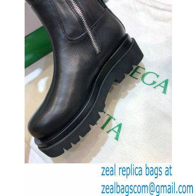 Bottega Veneta BV Tire Half Boots Black 2020