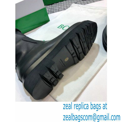 Bottega Veneta BV Tire Half Boots Black 2020 - Click Image to Close
