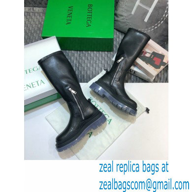 Bottega Veneta BV Tire Half Boots Black/Transparent 2020