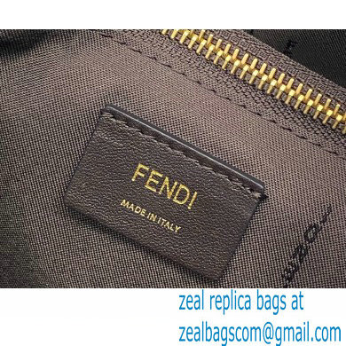 Fendi Check-print By The Way Medium Boston Bag Coffee 2020